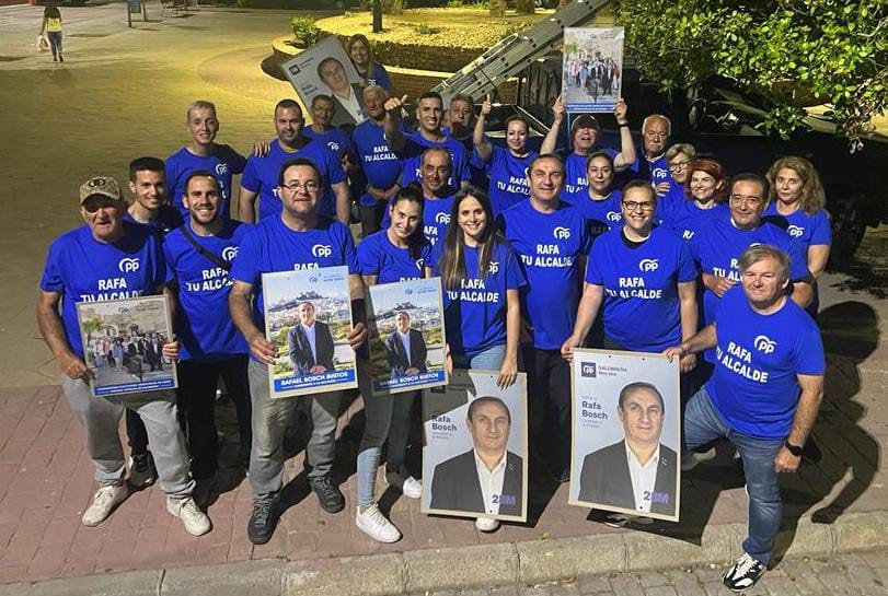 Rafael Bosch estará este domingo en el Ecomercado junto a la candidatura del PP de Salobreña